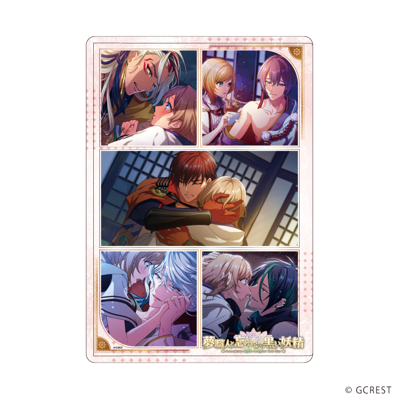 【A3】キャラクリアケース「夢職人と忘れじの黒い妖精」10/常花 月覚醒（公式イラスト）