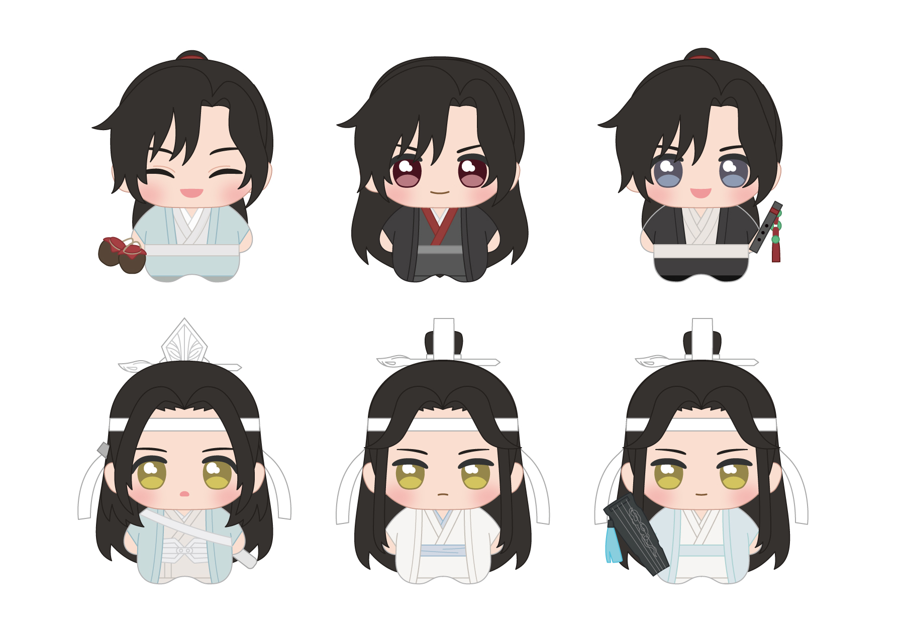 【メディコス・エンタテインメント】大河幻想ラジオドラマ「魔道祖師」みにちゃむマスコット