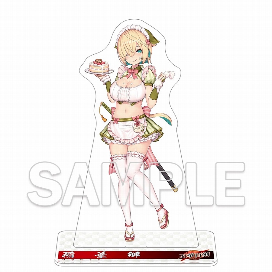 【KADOKAWA】【十周年復刻版】『天華百剣』G’sマガジン30周年記念めちゃBIGアクリルフィギュア 稲葉郷 給仕Ver.