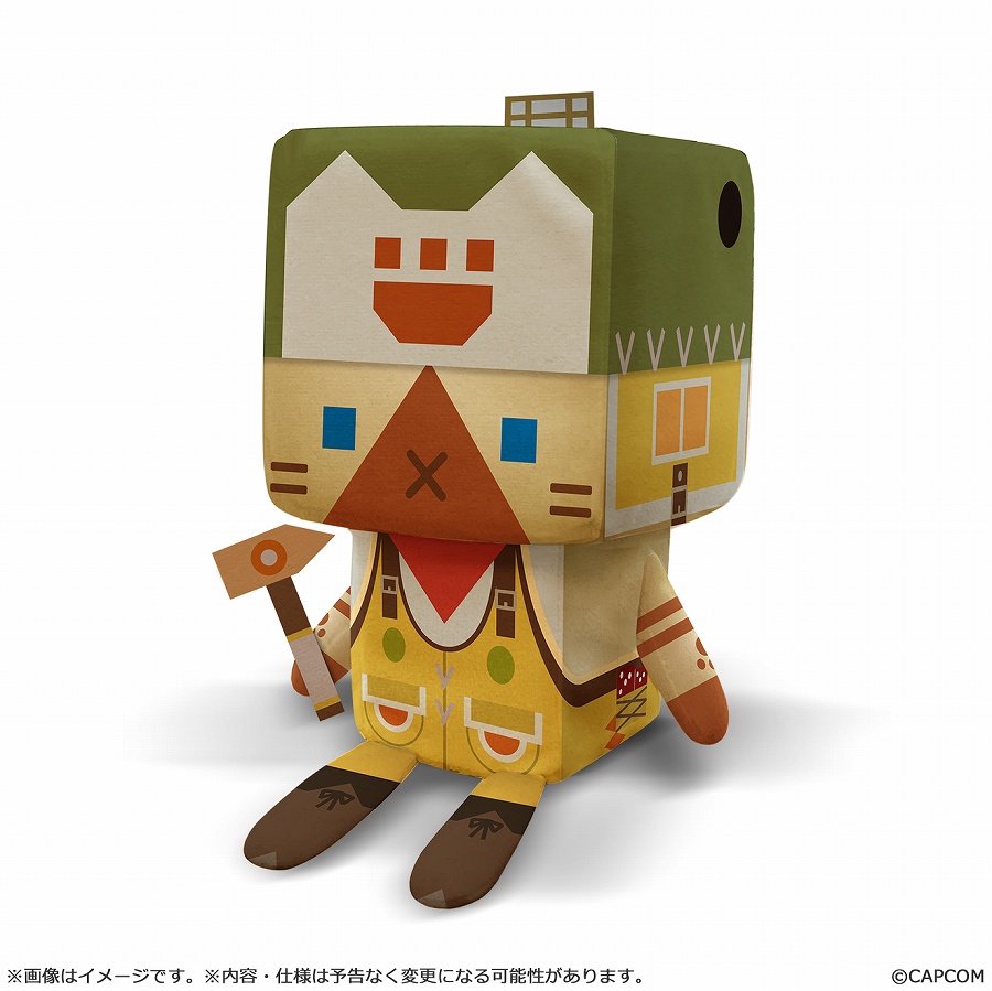 【カプコン】VOXENATION ぬいぐるみ モンスターハンターワイルズ オトモアイルー