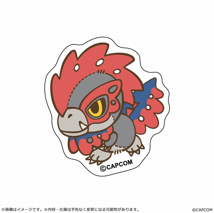 【カプコン】モンスターハンター モンでふぉ ダイカットステッカー ケマトリス