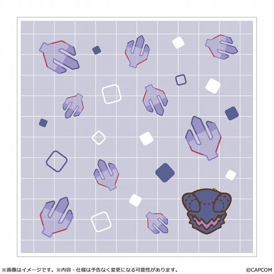 【カプコン】モンスターハンター モンでふぉ ハンドタオル ゴア・マガラ