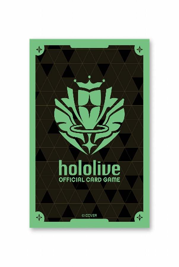 【カバー】hololive OFFICIAL CARD GAME オフィシャルホロカスリーブ Vol.24 『ブランドロゴ（Green）』