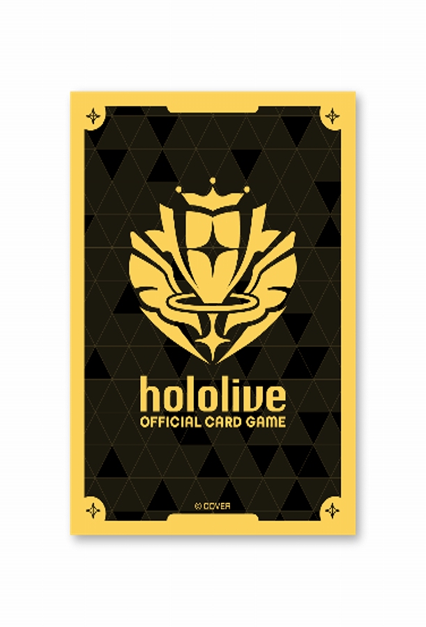 【カバー】hololive OFFICIAL CARD GAME オフィシャルホロカスリーブ Vol.25 『ブランドロゴ（Yellow）』