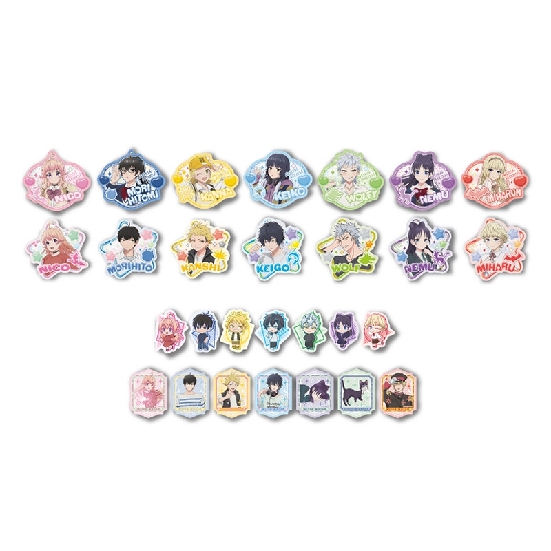 【エンスカイ】TVアニメ『ウィッチウォッチ』 トラベルステッカーコレクション 1BOX入数：14