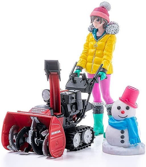 【マックスファクトリー】PLAMAX MF-62 minimum factory みのり with ホンダ小型除雪機 HSS1170n（JX）
