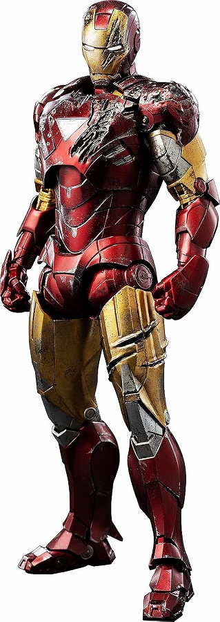 【スリー・ゼロ】DLX Iron Man Mark 6 （Battle Damaged） （DLX アイアンマン・マーク6（バトルダメージ））