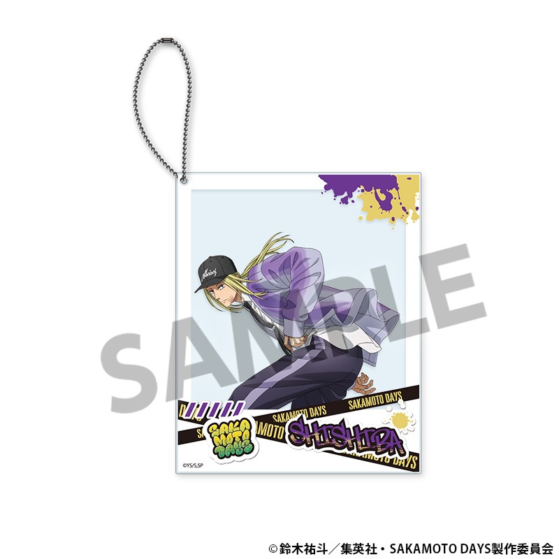 【ホビーストック】SAKAMOTO DAYS 描き下ろしポラロイド風アクリルキーホルダー 神々廻 パルクール ver.