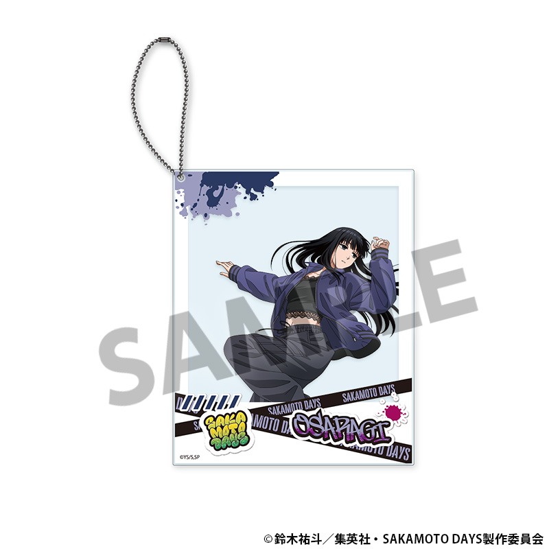 【ホビーストック】SAKAMOTO DAYS 描き下ろしポラロイド風アクリルキーホルダー 大佛 パルクール ver.