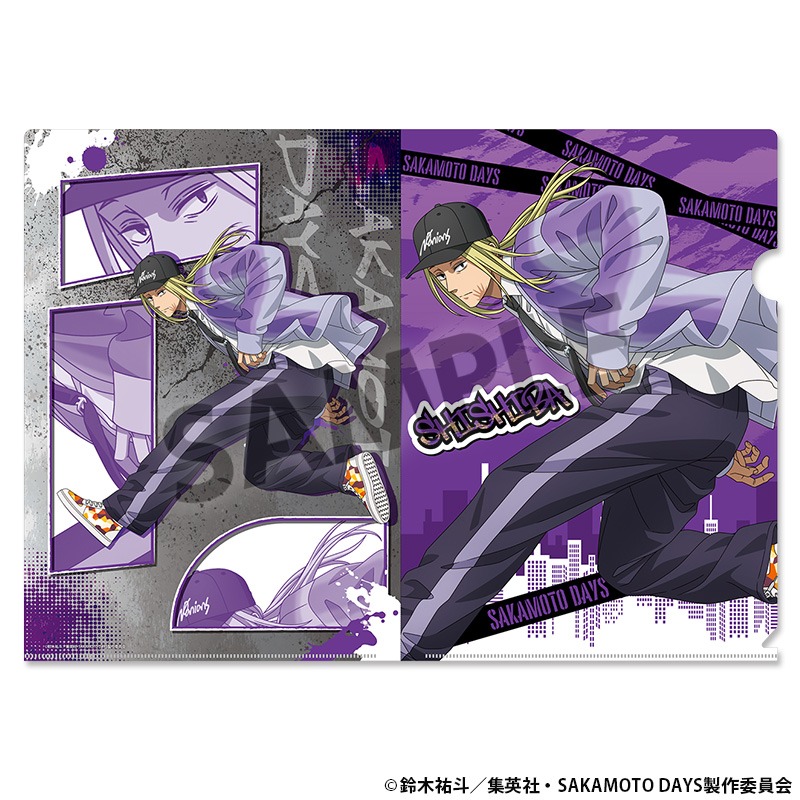 【ホビーストック】SAKAMOTO DAYS 描き下ろしクリアファイル 神々廻 パルクール ver.