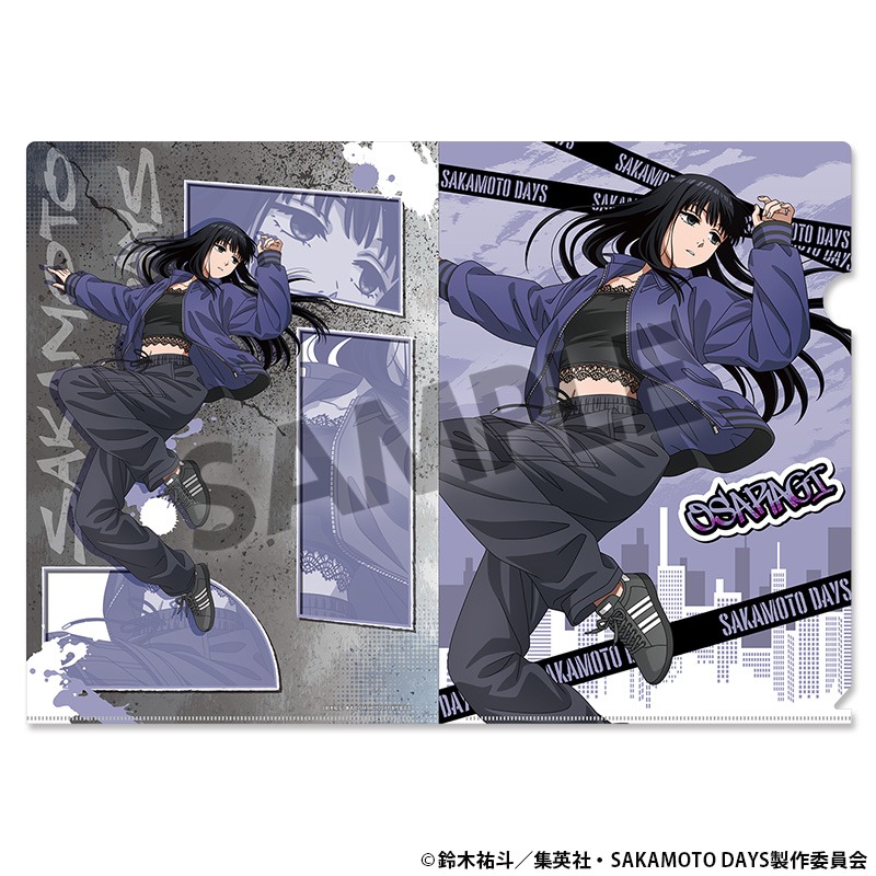 【ホビーストック】SAKAMOTO DAYS 描き下ろしクリアファイル 大佛 パルクール ver.
