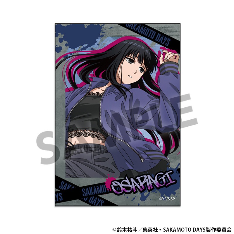 【ホビーストック】SAKAMOTO DAYS 描き下ろしステッカー 大佛 パルクール ver.
