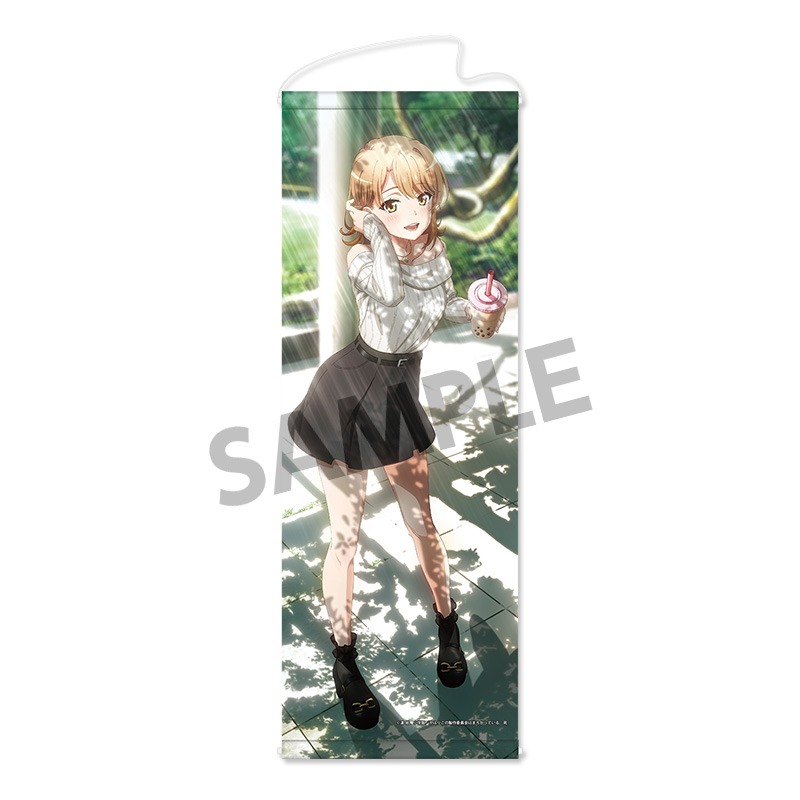【ホビーストック】やはり俺の青春ラブコメはまちがっている。完 描き下ろしスリムタペストリー 一色いろは 公園デート ver.