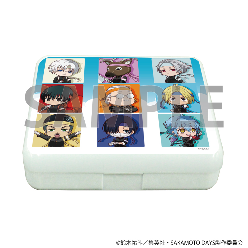 【A3】小物ケース「SAKAMOTO DAYS」01/応援団ver.（ミニキャライラスト）