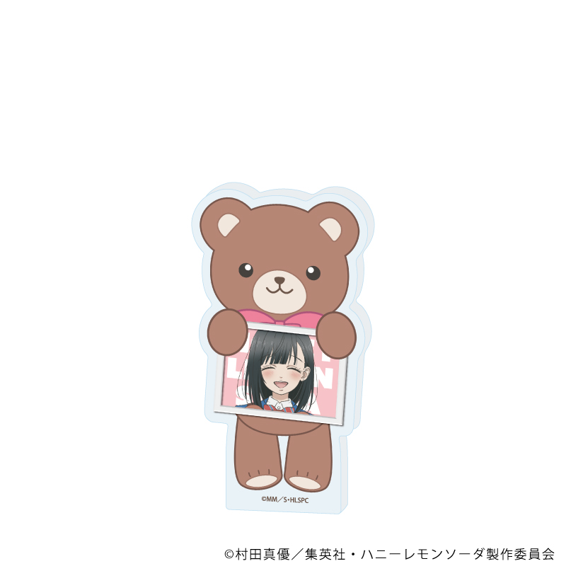 【A3】コレクションボトル「ハニーレモンソーダ」03/石森羽花 ぬいぐるみver.（描き下ろしイラスト）