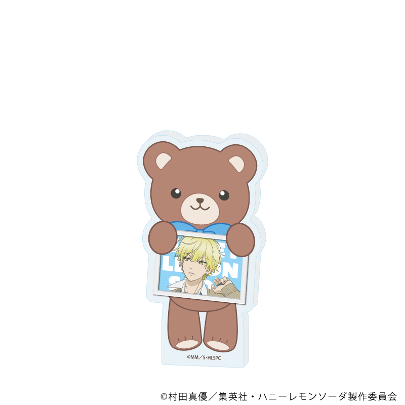 【A3】コレクションボトル「ハニーレモンソーダ」04/三浦 界 ぬいぐるみver.（描き下ろしイラスト）