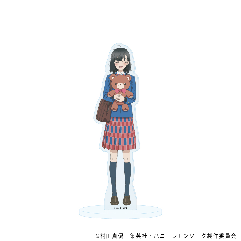 【A3】ホログラムアクリルスタンド「ハニーレモンソーダ」01/石森羽花 ぬいぐるみver.（描き下ろしイラスト）