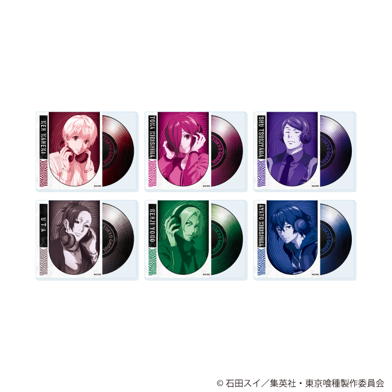 【A3】アクリルカード「東京喰種」04/ブラインド（全6種）（描き下ろしイラスト） 1BOX入数：6