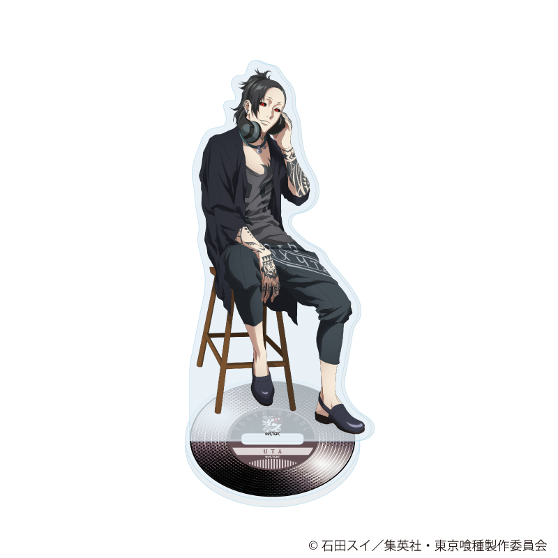 【A3】アクリルスタンド「東京喰種」16/ウタ（描き下ろしイラスト）