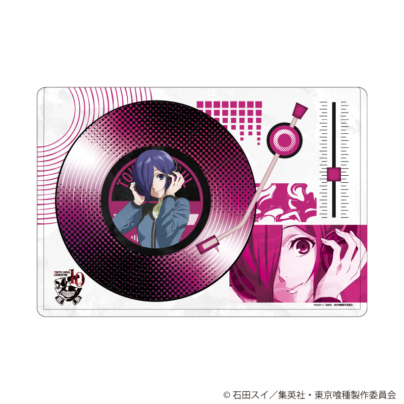 【A3】キャラクリアケース「東京喰種」15/霧嶋董香（描き下ろしイラスト）