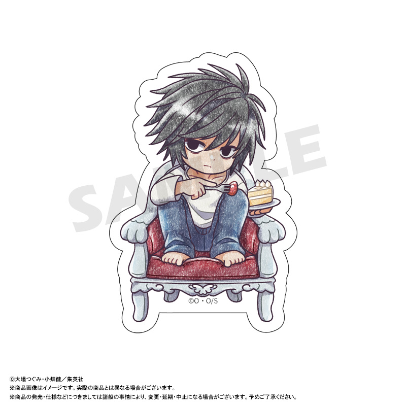 【ANICRAFT】DEATH NOTE ぴこぱれ ダイカットステッカー C L