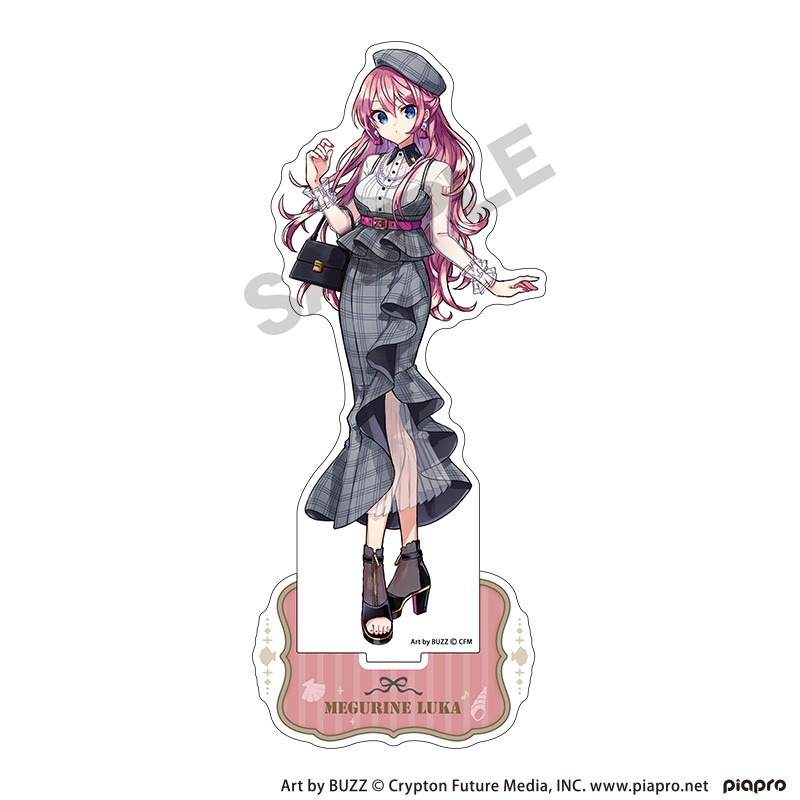 【クラックス】初音ミク アクリルスタンド 巡音ルカ レトロ☆神戸2025