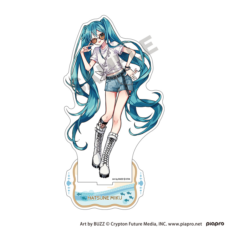 【クラックス】初音ミク アクリルスタンド 初音ミク マリン☆神戸2025