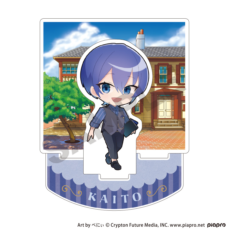 【クラックス】初音ミク ジオラマアクリルスタンド KAITO レトロ☆神戸2025 ミニキャラ
