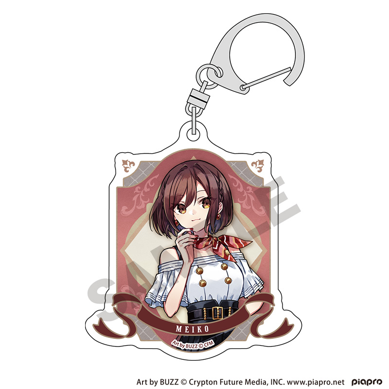 【クラックス】初音ミク アクリルキーホルダー MEIKO レトロ☆神戸2025
