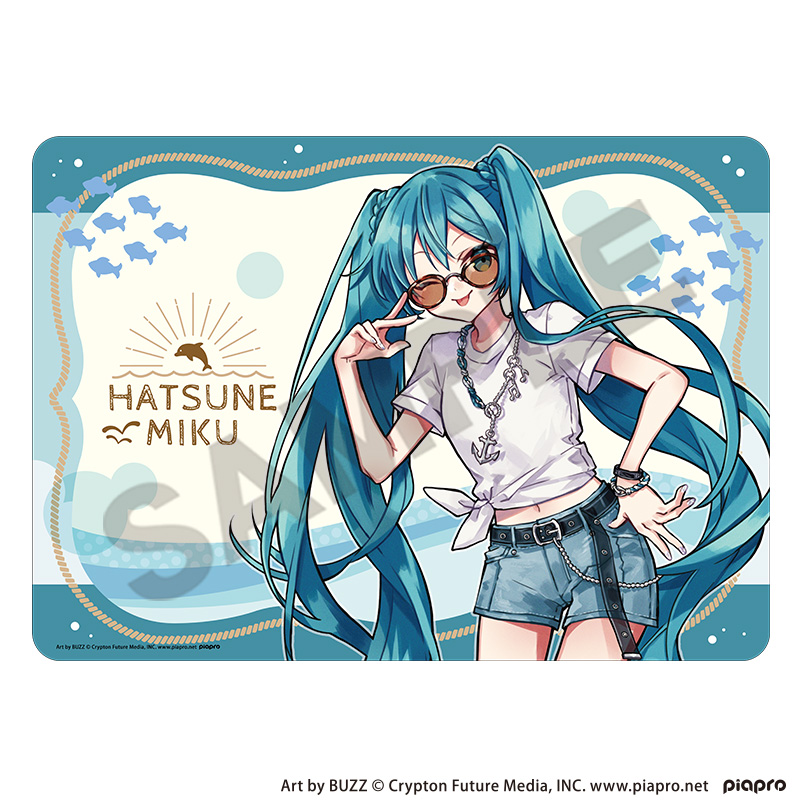 【クラックス】初音ミク ラバーマット 初音ミク マリン☆神戸2025