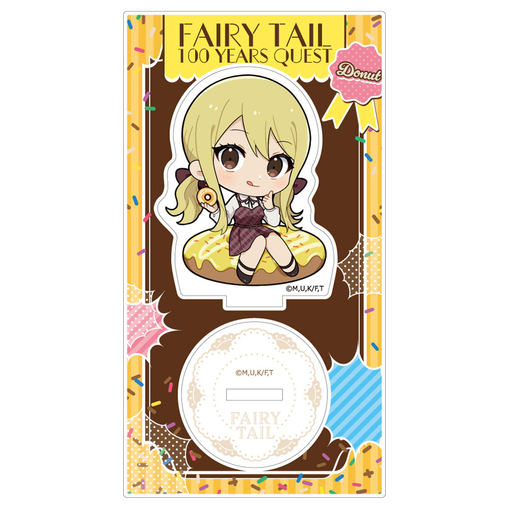 【Parflette】FAIRY TAIL 100年クエスト アクリルスタンド （ルーシィ/ドーナツ） 