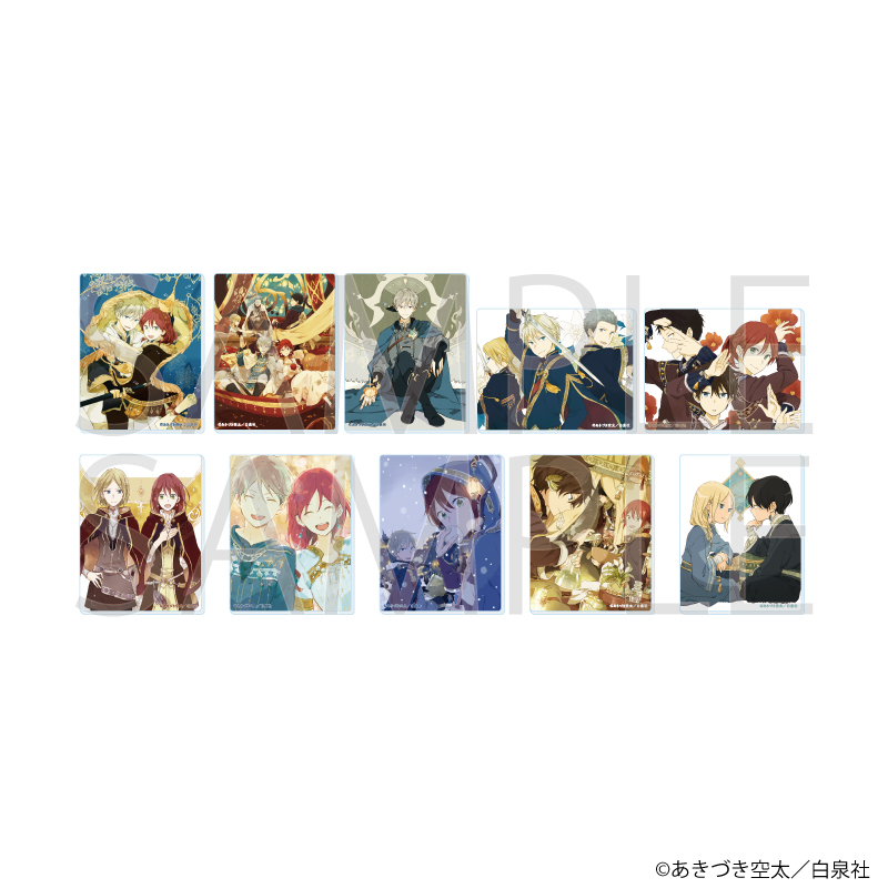 【A3】アクリルカード「赤髪の白雪姫」05/ブラインド（全10種） 1BOX入数：10