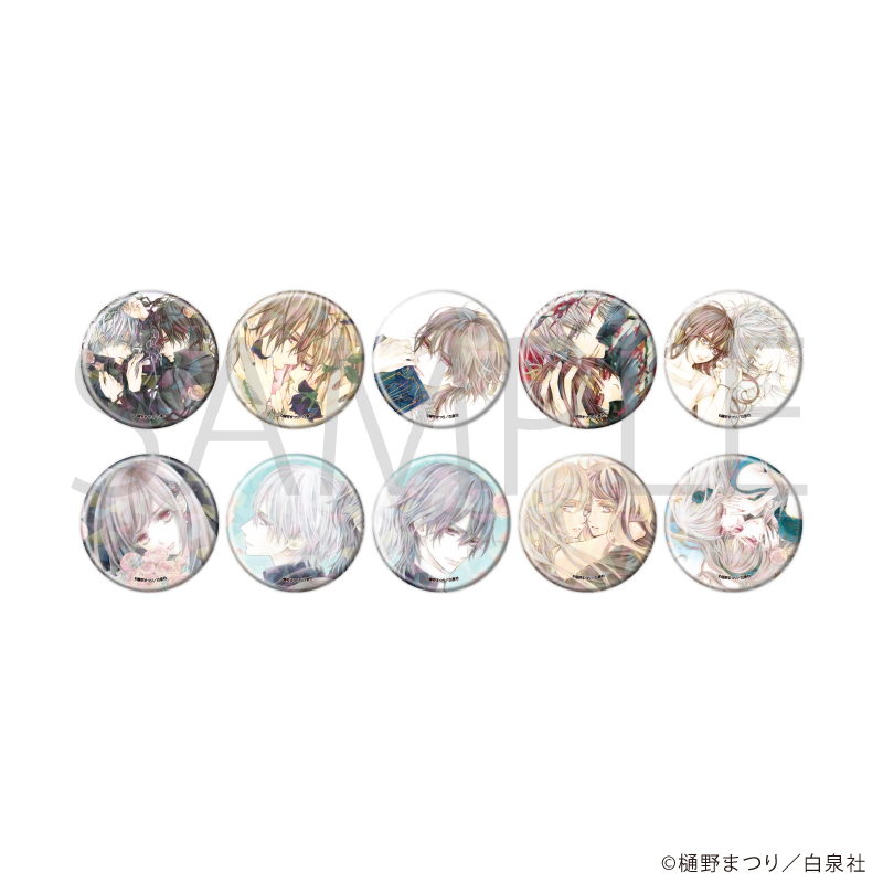 【A3】ホログラム缶バッジ（57mm）「ヴァンパイア騎士&ヴァンパイア騎士memories」01/ブラインド（全10種） 1BOX入数：10