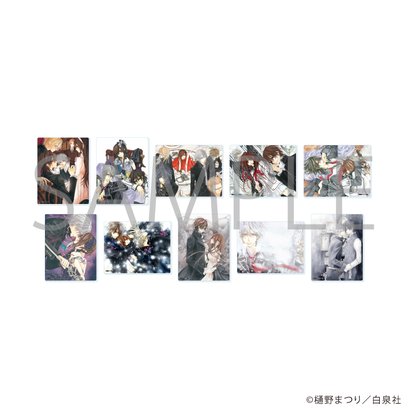 【A3】アクリルカード「ヴァンパイア騎士&ヴァンパイア騎士memories」01/ブラインド（全10種） 1BOX入数：10