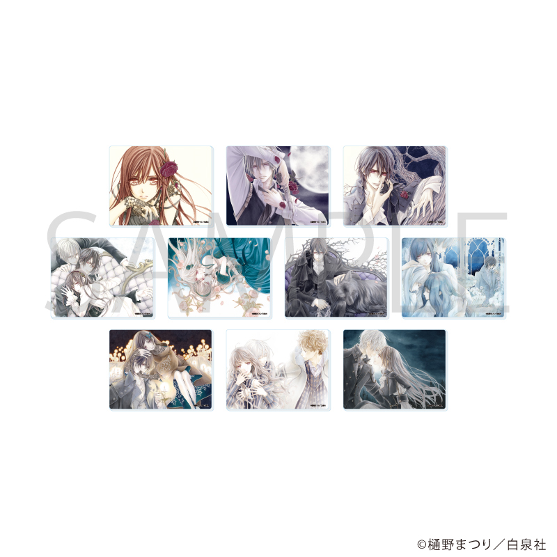 【A3】アクリルカード「ヴァンパイア騎士&ヴァンパイア騎士memories」02/ブラインド（全10種） 1BOX入数：10