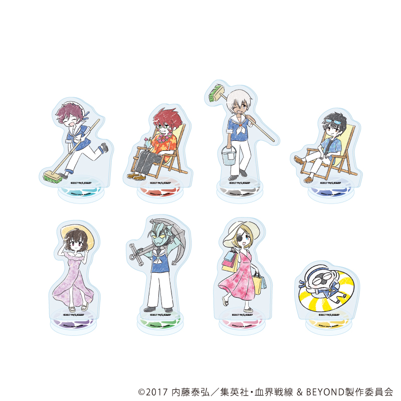 【A3】アクリルぷちスタンド「血界戦線 & BEYOND」04/ブラインド（全8種）（グラフアートイラスト） 1BOX入数：8