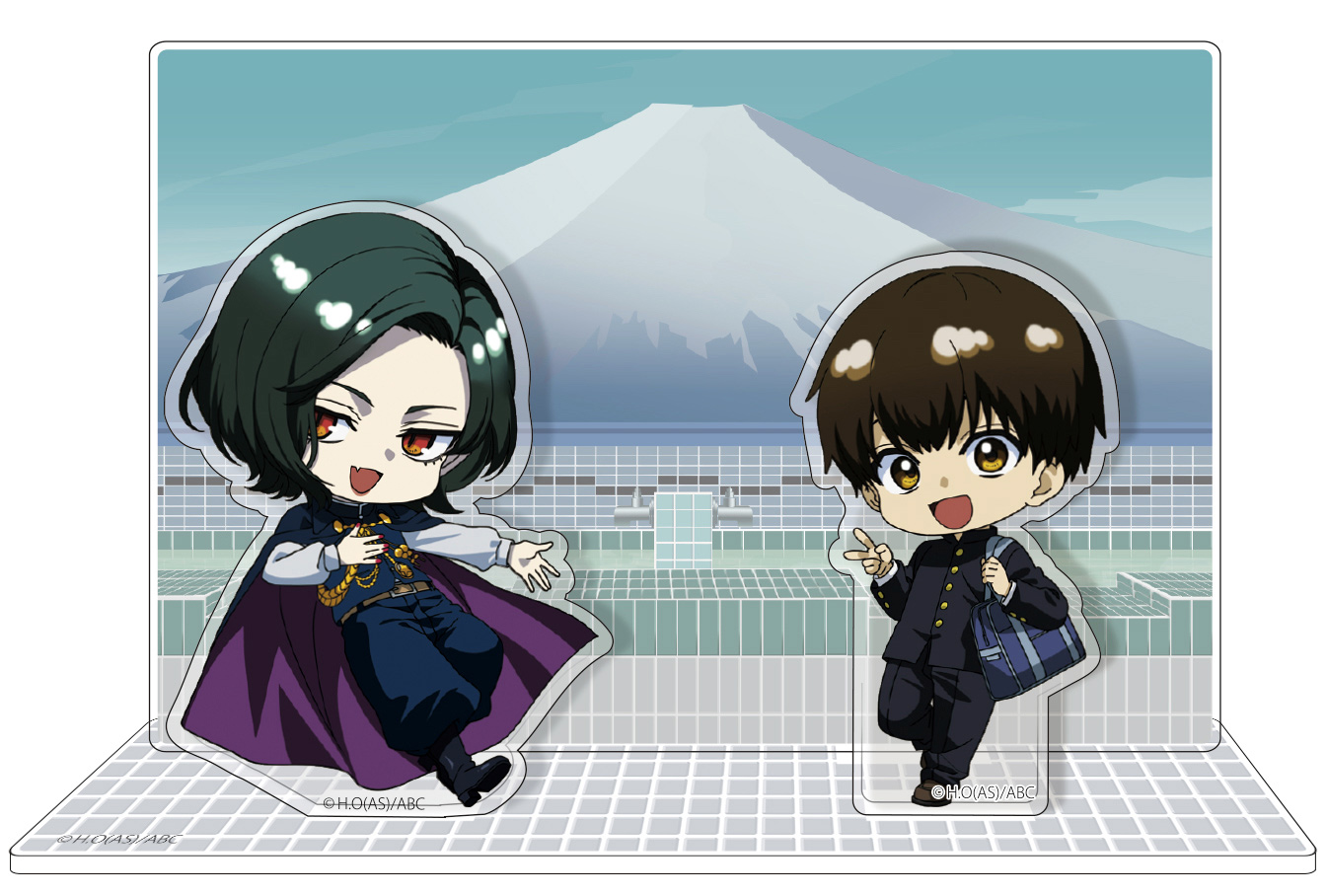 【EMTスクエアード】「ババンババンバンバンパイア」アクリルぷちジオラマ