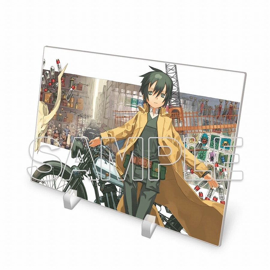 【KADOKAWA】『キノの旅 the Beautiful World』25周年記念 アクリルイラストプレート F 2004年ポスター