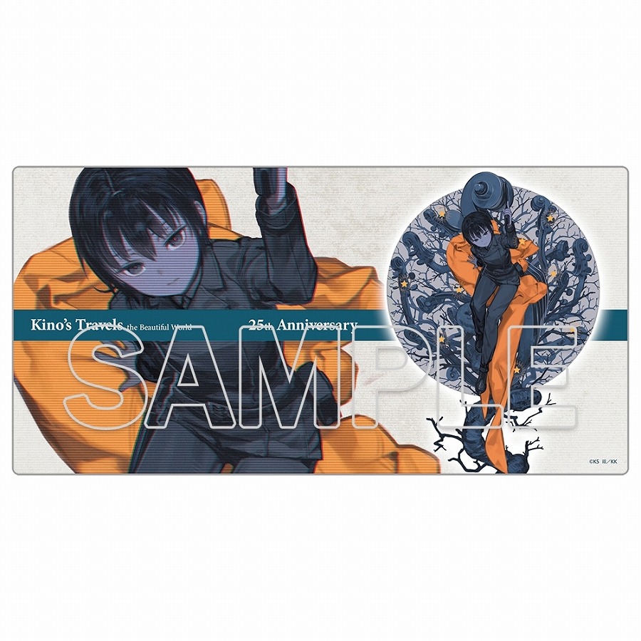 【KADOKAWA】『キノの旅 the Beautiful World』25周年記念 デスクマット A バイオリンの木