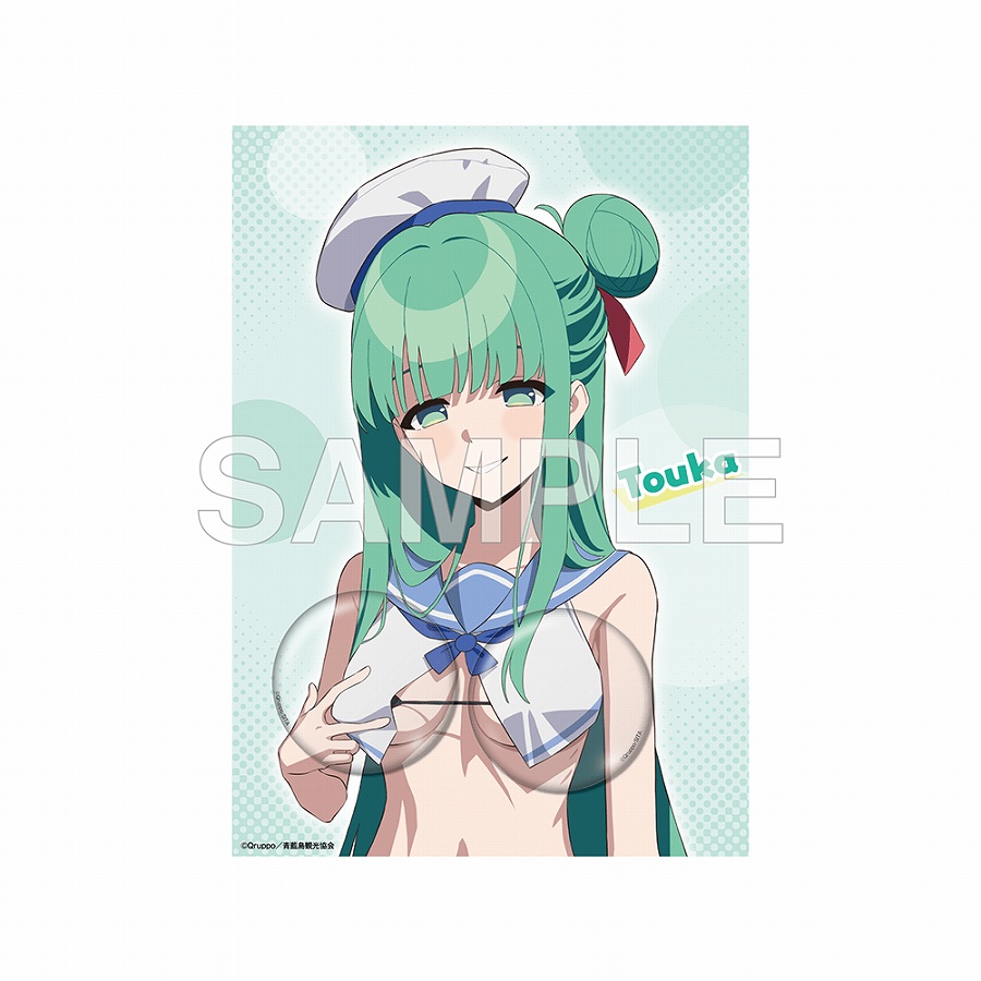 【KADOKAWA】「ぬきたし THE ANIMATION」パイバッジ マリンセーラー水着ver. 冷泉院 桐香