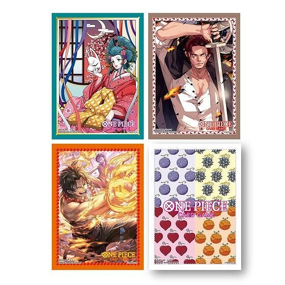 【バンダイ】ONE PIECE カードゲーム オフィシャルカードスリーブ10 1アソート：4種セット（各1）