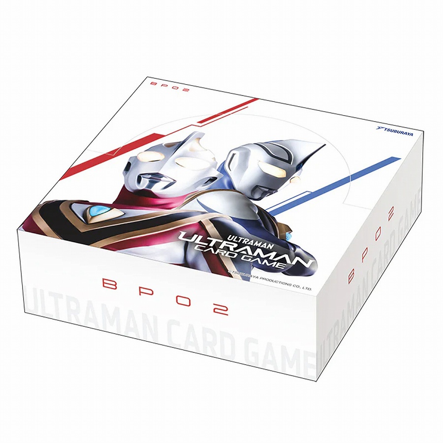 【円谷プロダクション】ウルトラマン カードゲーム ブースターパック02 吹き荒れる紅と蒼 【BP02】 1BOX入数：24