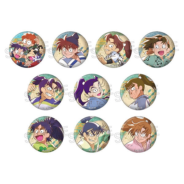 【ツインクル】忍たま乱太郎 ヴィンテージシリーズ 缶バッジ Vol.3 A 1BOX入数：10