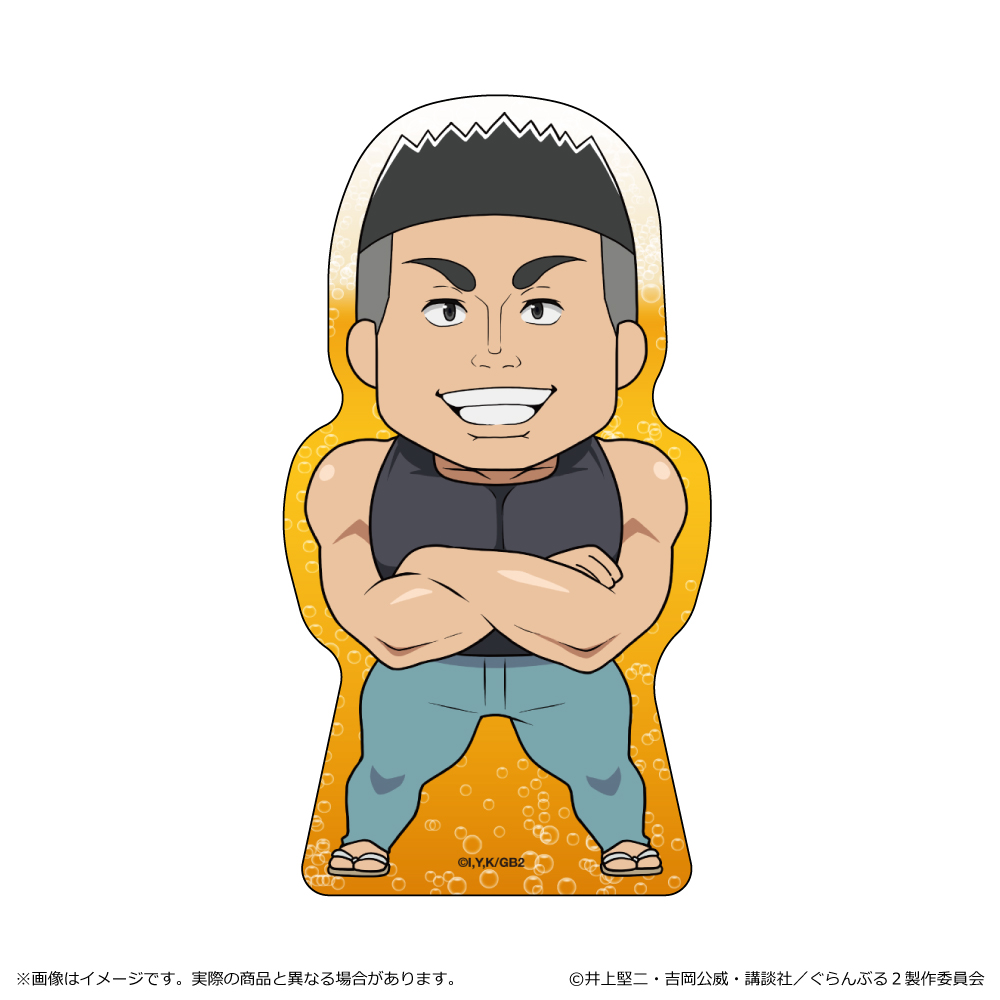 【清水産業】ぐらんぶる Season 2 ステッカー/時田信治
