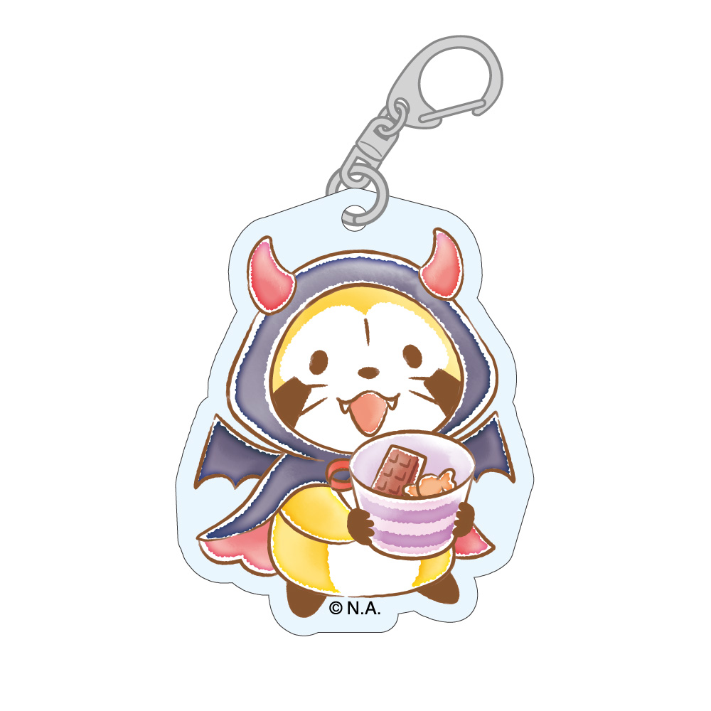 【みどびよ！】ラスカル 秋ver. アクリルキーホルダー B