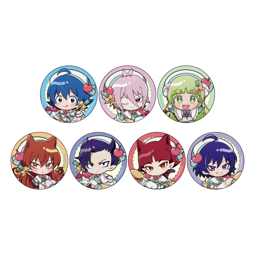 【Parflette】魔入りました！入間くん トレーディング缶バッジ （さくらんぼほいっぷ） 1BOX入数：7