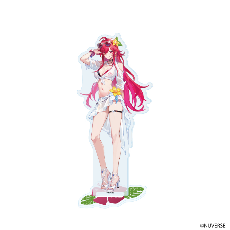 【A3】アクリルスタンド「クリスタル・オブ・アトラン」02/衣装・真夏の暇-銃士、ガンナー、バウンティーハンター、ミストリックス（公式イラスト）