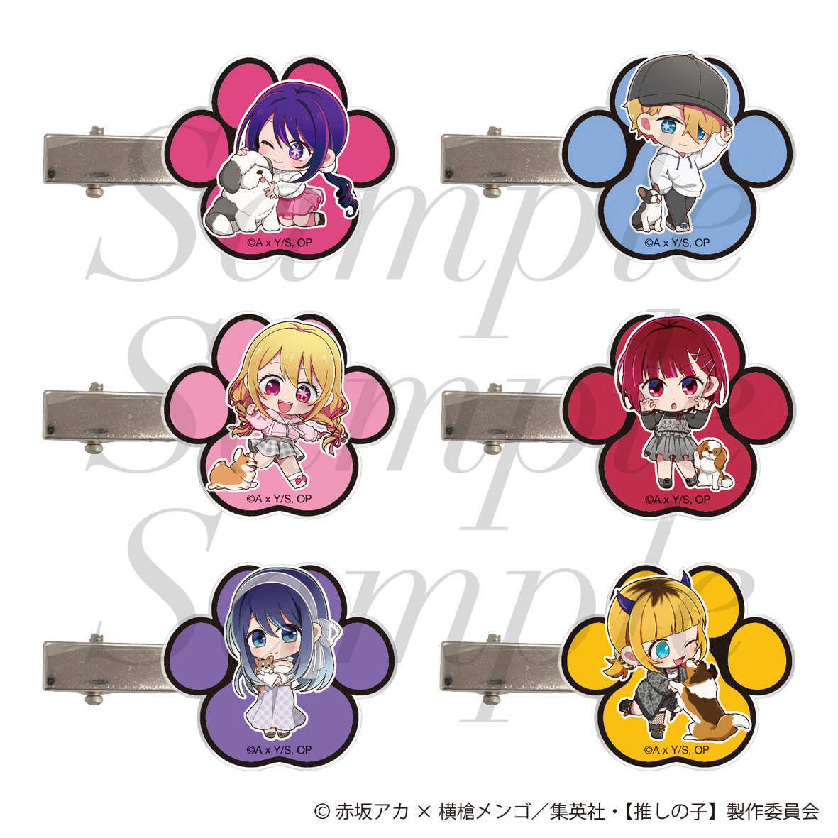 【フィルター・インク】【推しの子】 トレーディングマルチクリップ 全6種 1BOX入数：6