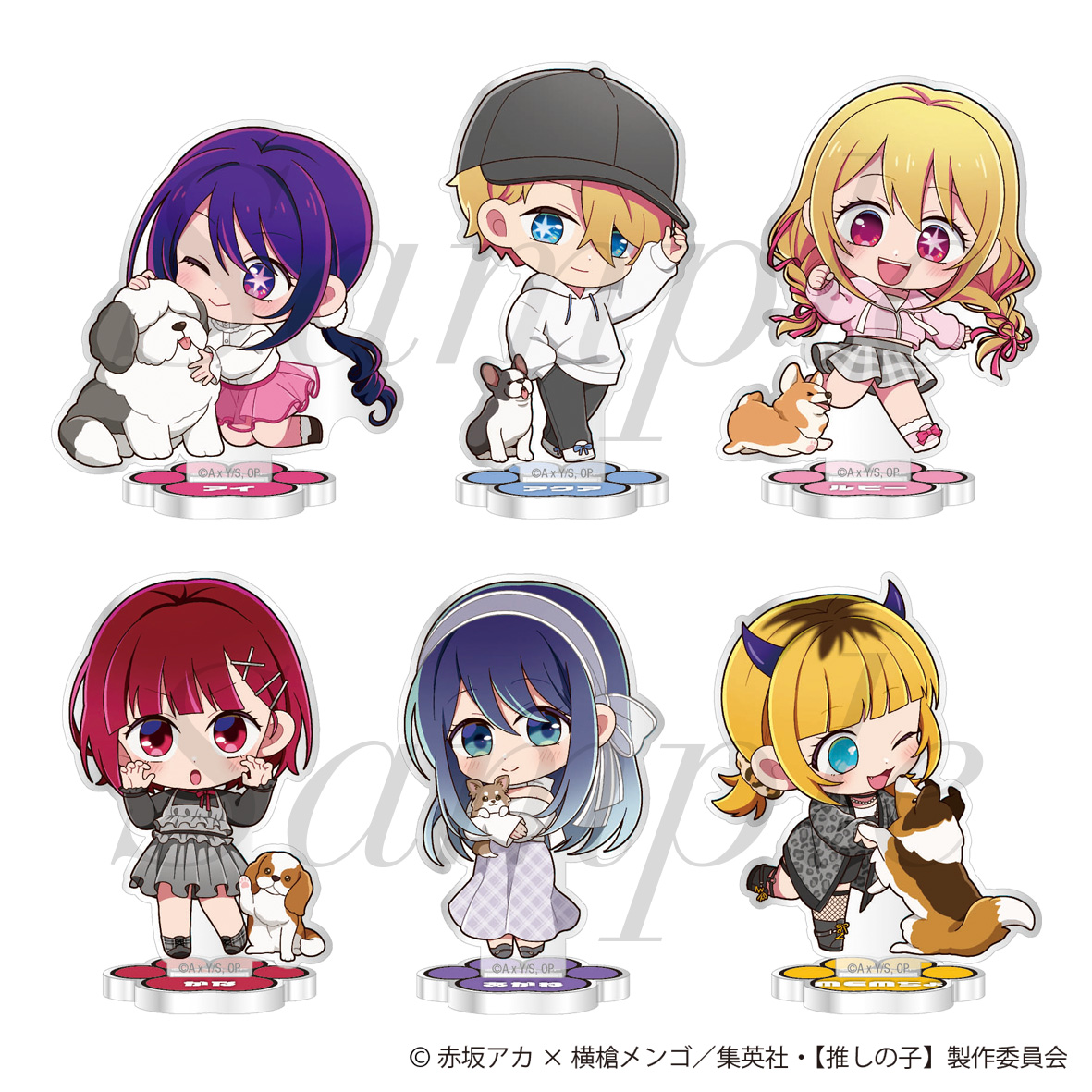 【フィルター・インク】【推しの子】 トレーディングミニアクリルスタンド 全6種 1BOX入数：6
