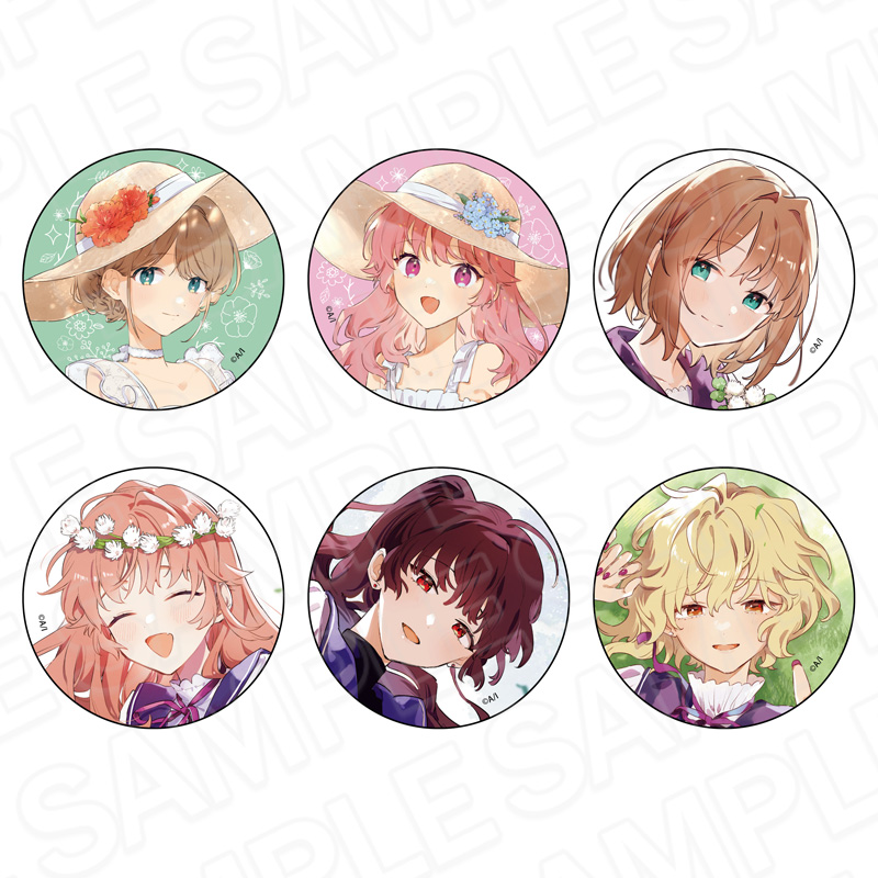 【コンテンツシード】きみが死ぬまで恋をしたい カンバッジ（ブラインド） 1BOX入数：6